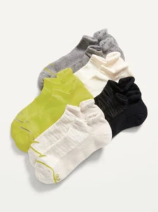 Paquete de 5 calcetines tobilleros deportivos activos Old Navy para mujer estampado animal - talla única nuevos en paquete - Imagen 1 de 1