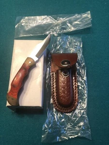 Pocket Knife: 3" Pocket Knife - Stainless - Pakistan - 1 Blade - Lockback NIB - Picture 1 of 7