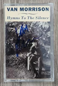 Van Morrison Signed Hymns To The Silence Cassette Singer Songwriter Legend RAD - Picture 1 of 1