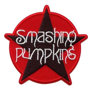 The Smashing Pumpkins Star Logo Patch Chicago Rock Band Embroidered Iron On - Picture 1 of 2