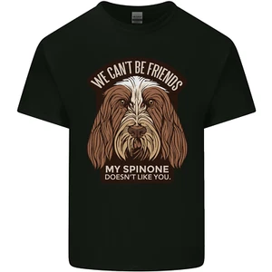 My Spinone Doesnt Like You Funny Dog Mens Cotton T-Shirt Tee Top - Picture 1 of 19