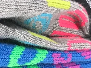 Women's CONVERSE Bold COLORS Low Cut Socks - 3 Pack - $30 MSRP - Picture 1 of 10