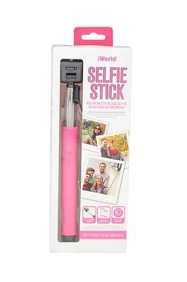 iWorld Selfie Stick Teléfono Inteligente Autorretrato Extensible Monopie Botón Obturador Foto 1 de 4