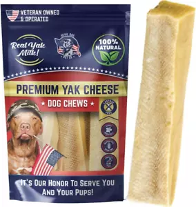 . Himalayan Yak Cheese Dog Chews, Large - 1 Pack, 100% Natural & Healthy, Lactos - Picture 1 of 9