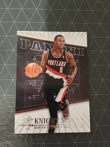 2013-14 Panini Knight School card #4 Damian Lillard