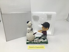2011 SCOOTER VS SNOWMAN TIMBER RATTLERS (BREWERS) BOBBLEHEAD GENNETT SGA J2