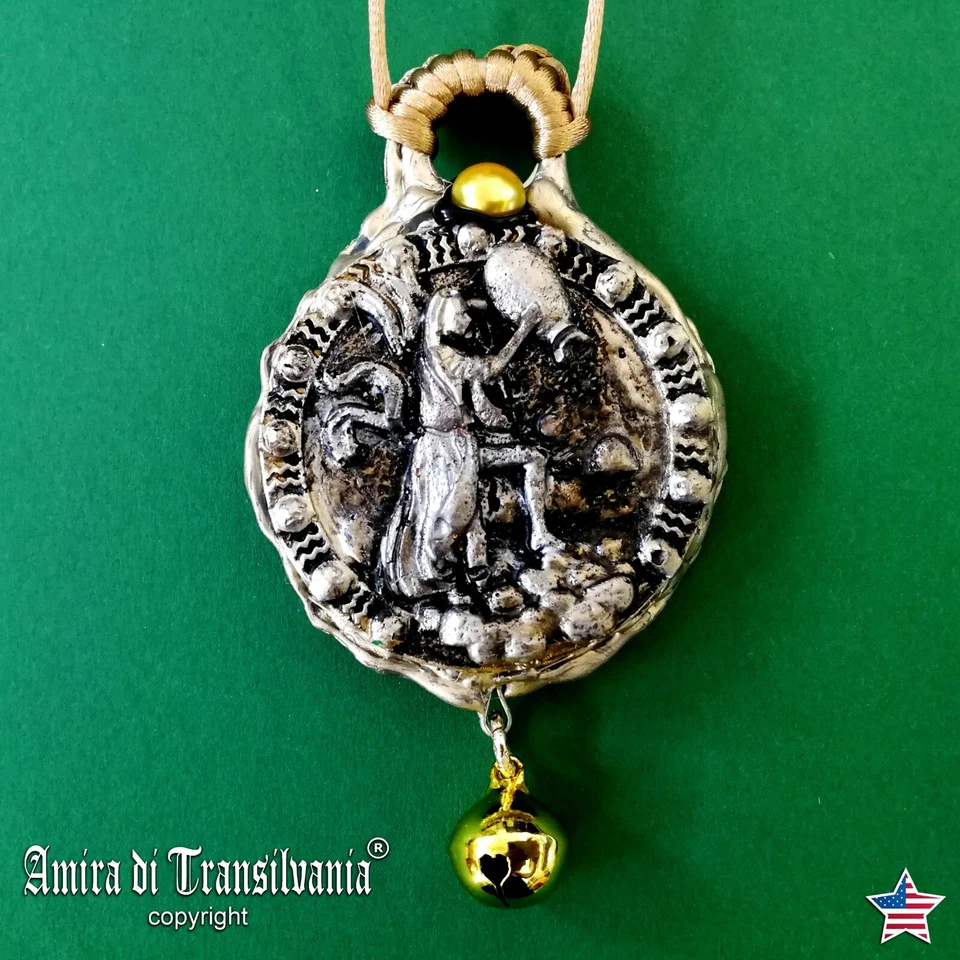 Zodiac Horoscope Necklace Talisman Charm Pendant Amulet Woman Men Aquarius Sign - Image 1 of 1