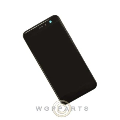 LCD Digitizer Frame Assembly for HTC U11 Brilliant Black Replacement Part - Image 1 of 2