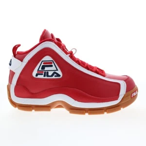 NEW Fila Grant Hill 2 Retro 'Red White Gum' 1BM01088-946 Men's Size 9 - Picture 1 of 5