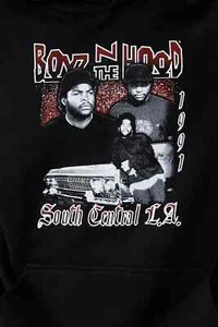 Boyz N The Hood Graphic Hoodie Men's Size Large - Picture 1 of 5