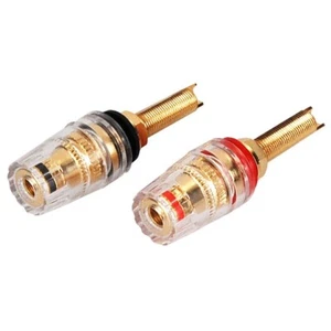 Enchufes de plátano, casquillos de plátano, Dynavox 1 par, casquillos de plátano - Imagen 1 de 5