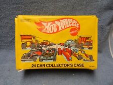 Hot Wheels 24 Car Collectors Case. No. 8227. Dated 1983.  USED.