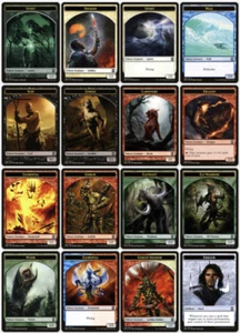EMA Eternal Masters Tokens 10x Lots - MTG Magic: The Gathering - Picture 1 of 8
