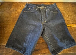 Pantalones cortos de mezclilla Lee Sanforized 32 vintage - Imagen 1 de 8