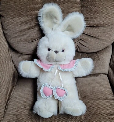 Rare Vintage Tl Toys Musical Bunny Rabbit Easter Plush 'Peter Cottontail' 17" - Image 1 of 4