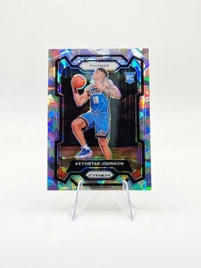 Keyontae Johnson 2023-24 Panini Prizm RC Silver Ice #176 Thunder - Picture 1 of 2
