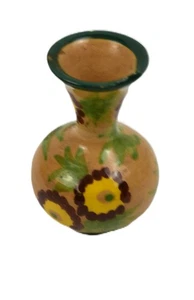 VASO FLOREALE VINTAGE BITOSSI CERAMICHE CERAMICA 3,25" MARCATO ITALIA - Foto 1 di 11