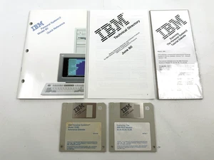 Vintage IBM PS/2 Model 80 Quick Reference Computer Manual & Diskette - Picture 1 of 6