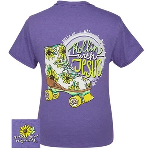 Girlie Girl Originals Rollin With Jesus T-Shirt - Picture 1 of 10
