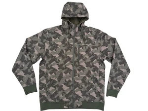 Chaqueta camuflada Simms Guide Series para hombre con capucha cremallera completa talla L - Imagen 1 de 6