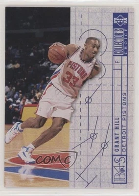 1994 Upper Deck Collector's Choice International French Grant Hill Rookie RC HOF - Image 1 of 2