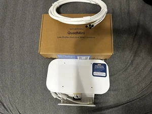 Waveform QuadMini: Low-Profile 4G / 5G Omni 4x4 MIMO Antenna - Complete Kit - Photo 1/4