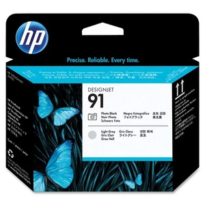 HP Original 91 Blk & Light Grey Printhead - Photo 1/5