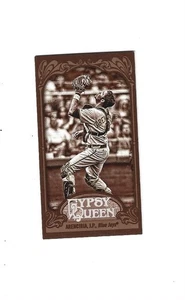 Mini sepia Topps Gypsy Queen 2012 #77 J.P. Arencibia/99 Toronto Blue Jays - Imagen 1 de 2