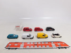 Wiking 1:87 H0 7x VW Caddy Sharan Knirps Käfer Golf sg/NEUW+1x OVP #EG804-0,5 - Bild 1 von 5