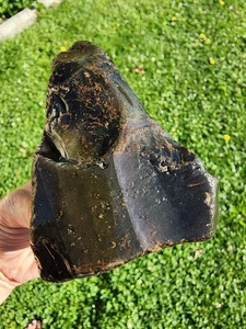Rainbow Obsidian Rough California 445.7 grams. - Picture 1 of 5