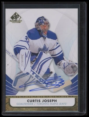 2012-13 Game Used Hockey Curtis Joseph #16 Gold Auto SSP - Image 1 of 2