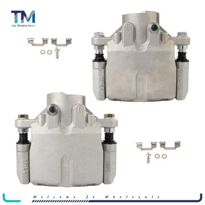 Par de pinzas de freno traseras con soporte para Cadillac STS 2005 06 07 08 09 10 2011 Foto 1 de 4