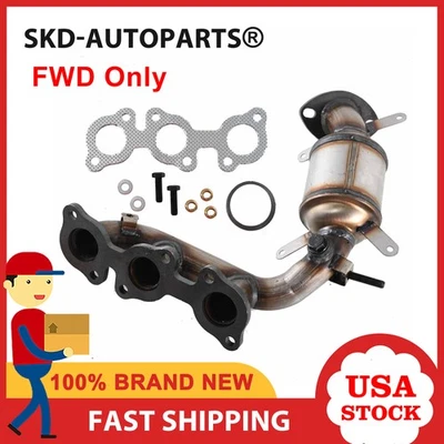 For Toyota Highlander 3.3L 2004-2007 Rear Right Catalytic Converter FWD Only - Image 1 of 4