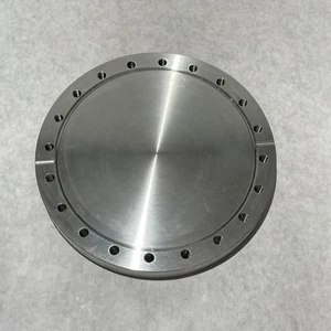 MDC Conflat (CF) 8" Rohling nicht drehbar Blind UPC Flansch - Bild 1 von 4