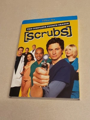 Scrubs - The Complete Fourth Season (DVD, 2006, 3-Disc Set) Sealed  Foto 1 de 3