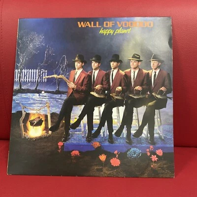 Wall Of Voodoo - Happy Planet - Used Vinyl Record - Q1142S - Image 1 of 4