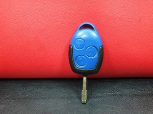 6C1T15K601 Ford Transit 3 Button Key Remote Fob Blue Key 6C1T15K601AG - Picture 1 of 7