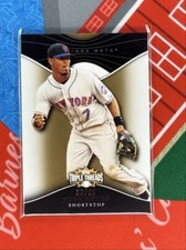 2009 Topps Triple Threads Gold Jose Reyes /99 New York Mets #36