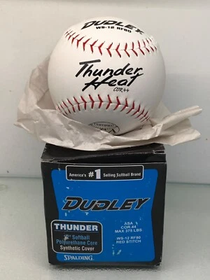 NUEVO EN CAJA Spaulding Dudley Thunder Heat 12" Softbol WS-12 RF80 PUNTO ROJO Foto 1 de 4