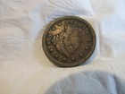 1847 CHEVEUX TRESSÉS GRAND CENT PIÈCE ÉTATS-UNIS CIRCULÉE LOT DE DÉTAILS