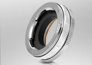 YEENON Leica LM Objektiv auf Fujifilm Kamera Micro Adapter silber - Bild 1 von 2