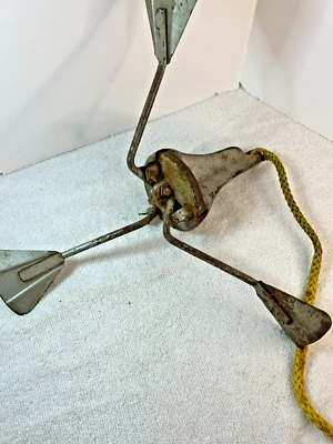 Ancla de barco de colección inusual Yanker inc Kansas City MO correo o caja 5 libras Foto 1 de 4