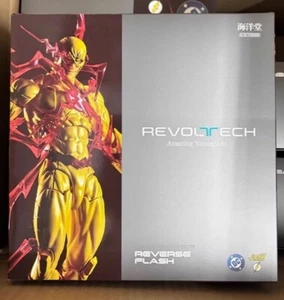 Kaiyodo Reverse Flash Actionfigur Revoltech Amazing Yamaguchi DC Comics Spielzeug - Bild 1 von 7