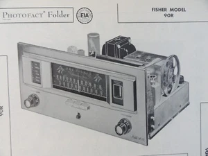 Original Sams Photofact Manual FISHER 90R (427) - Picture 1 of 1