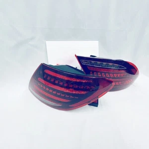 Car LED Rear Brake Tail Lamp 2PCS for Mercedes Benz C Class W204 Red diamond - Picture 1 of 7