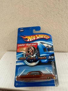 Hot Wheels Faster Than Ever 1964 Chevy Impala Pin Head #3/5 G20 - Picture 1 of 1