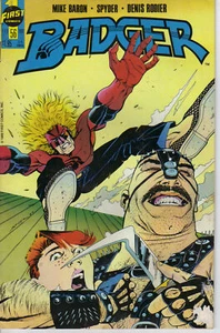 First Comics Badger issue 56 February 1990 - Picture 1 of 1