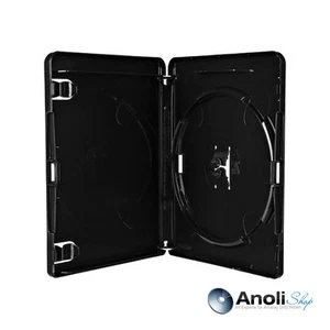10 Amaray BLU RAY 4K ULTRA HD Hüllen 15 mm Schwarz für 1 Bluray,PS3 Disc Hülle - Bild 1 von 1