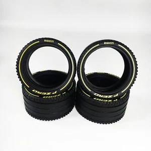 Custom 4 pcs MOC printing tires 44771 for Lego 42125 42096 8386 1:10 cars, V3-Y - Picture 1 of 4