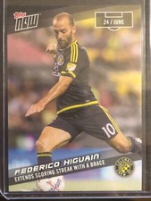 2017 Topps Now MLS #49 Federico Higuain Columbus Crew SC